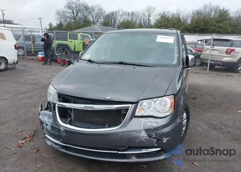 2016 Chrysler Town & Country Touring-L Anniversary Edition from USA, damaged, VIN 2C4RC1CG7GR304570